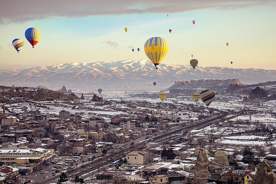 cappadocia snow