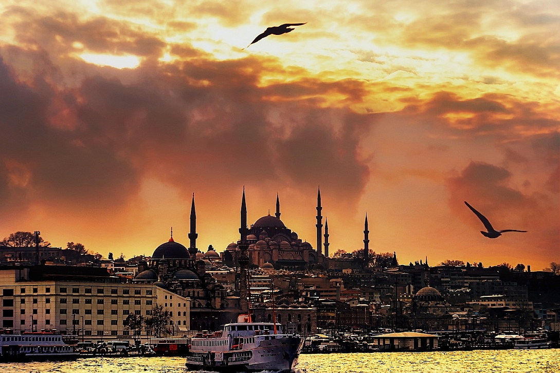 istanbul sunset view